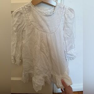 Doen Ivory Embroidered dress